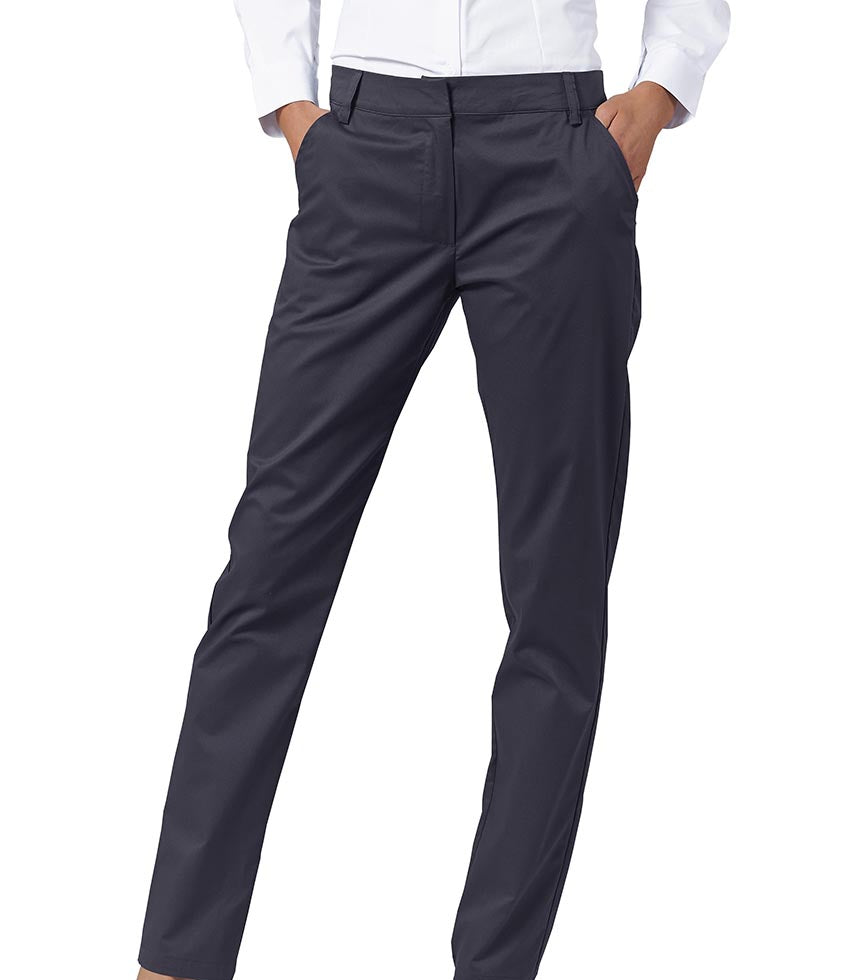 Pantalone Donna Grigio Elasticizzato Siggi