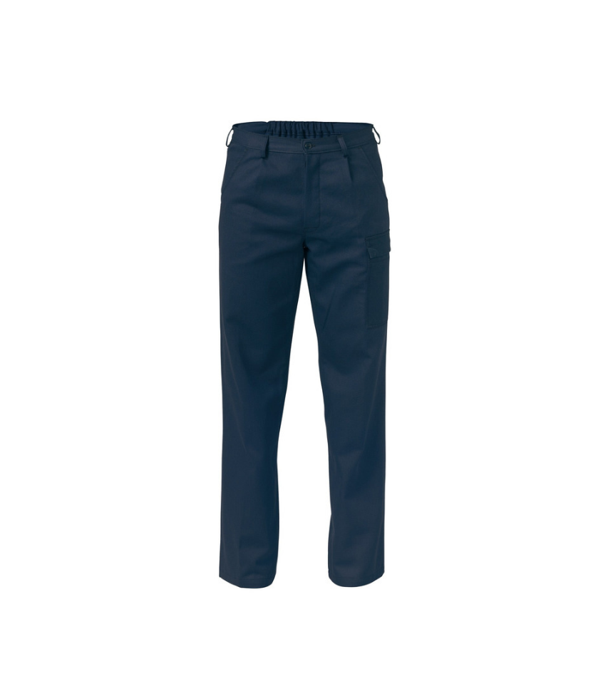 Pantalone blu da lavoro taglie forti Siggi