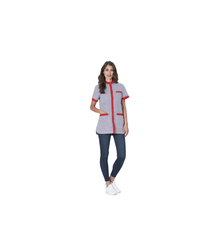 Casacca Eleonora Blu-Bianco/Rosso
