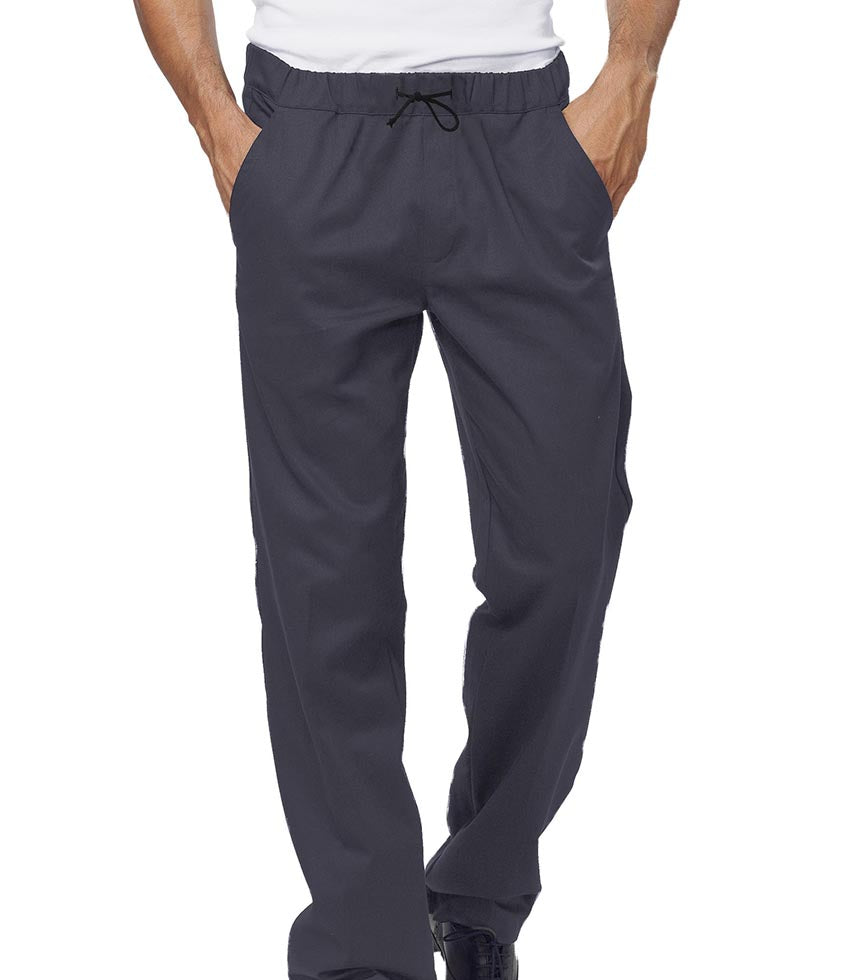 Pantalone Cuoco Nero leggero/elasticizzato Siggi
