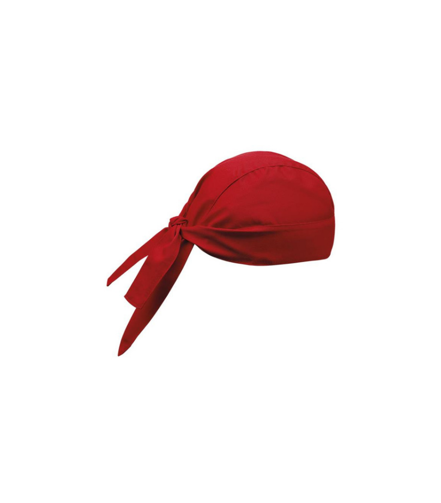 Bandana-rossa-cuoco-cuoca-cotone