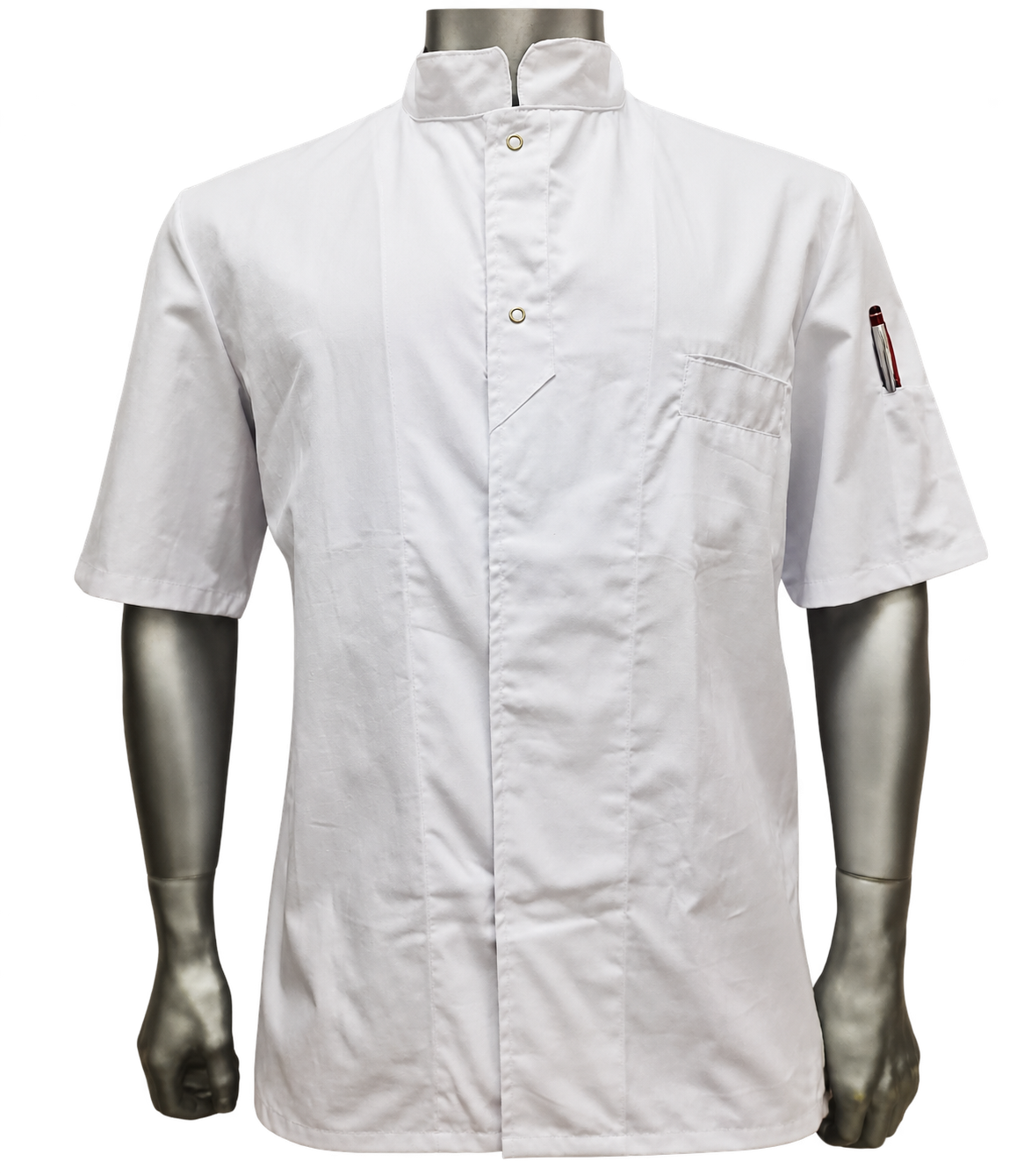 Giacca mezza manica bianca per Pizzaiolo/Aiuto cuoco