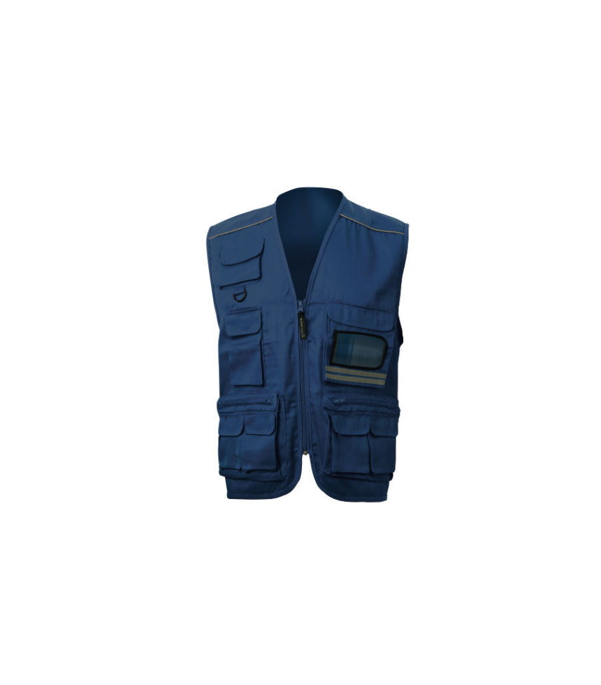 Gilet-estivo-sport-multitasche-blu