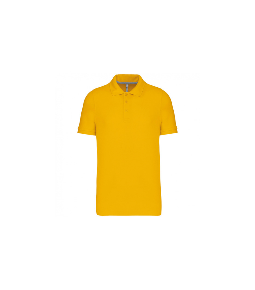 Polo-manica-corta-giallo-ocra