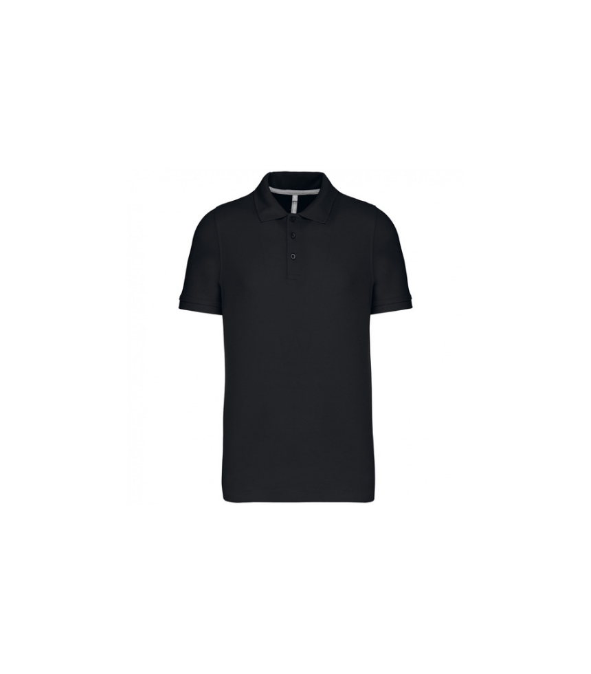 Polo-manica-corta-nero