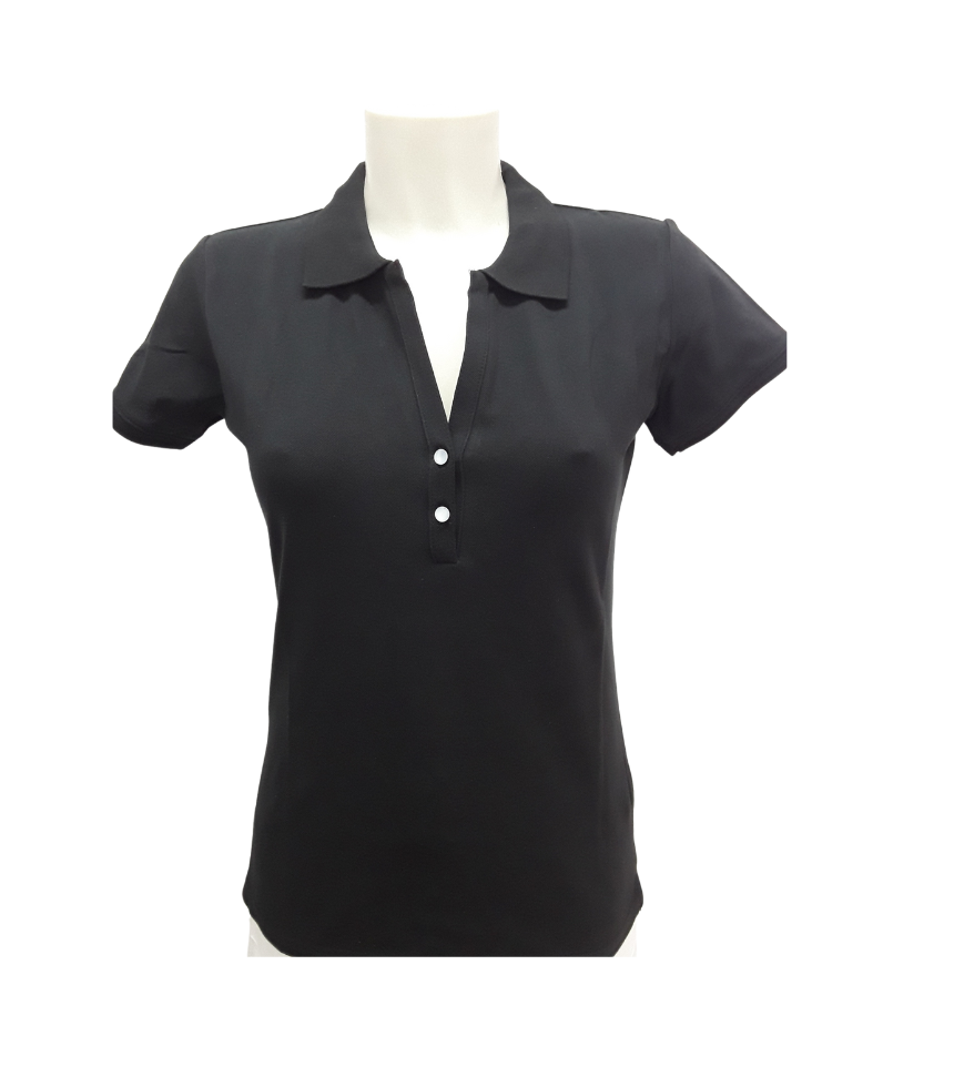 Polo Donna Slim con bottoncini