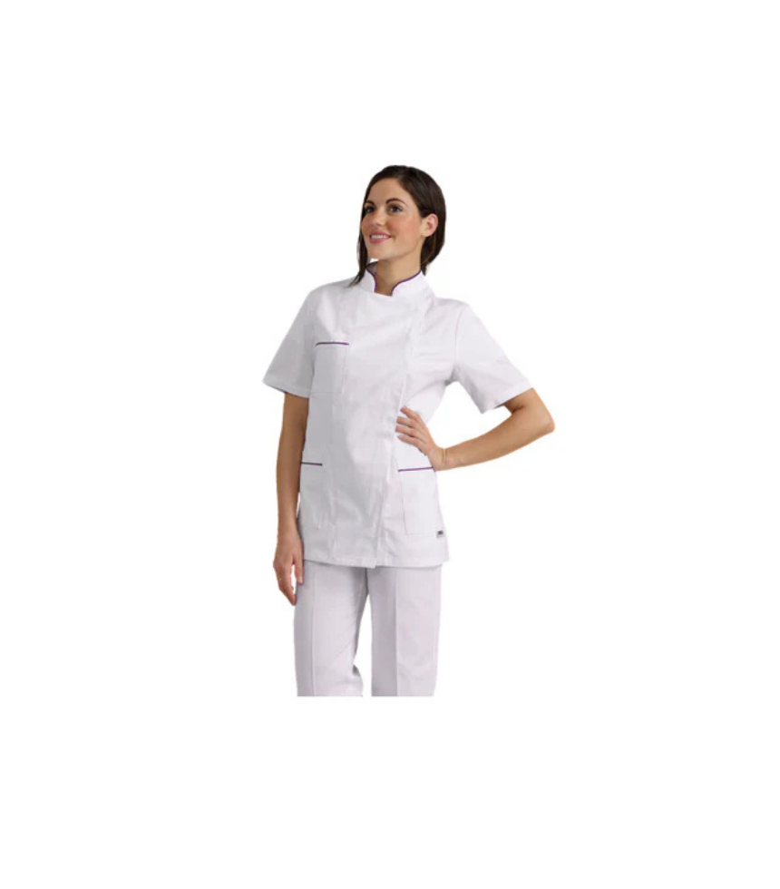 Casacca Donna medical con profilo Lilla CF