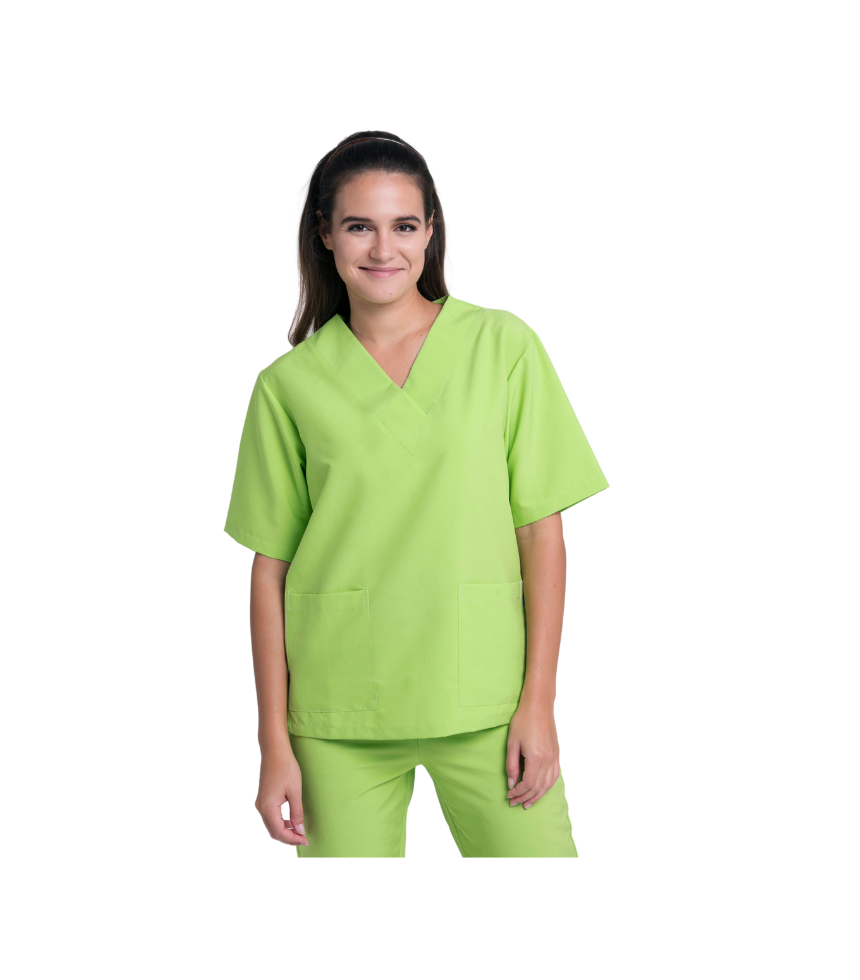 Casacca microfibra Verde pistacchio