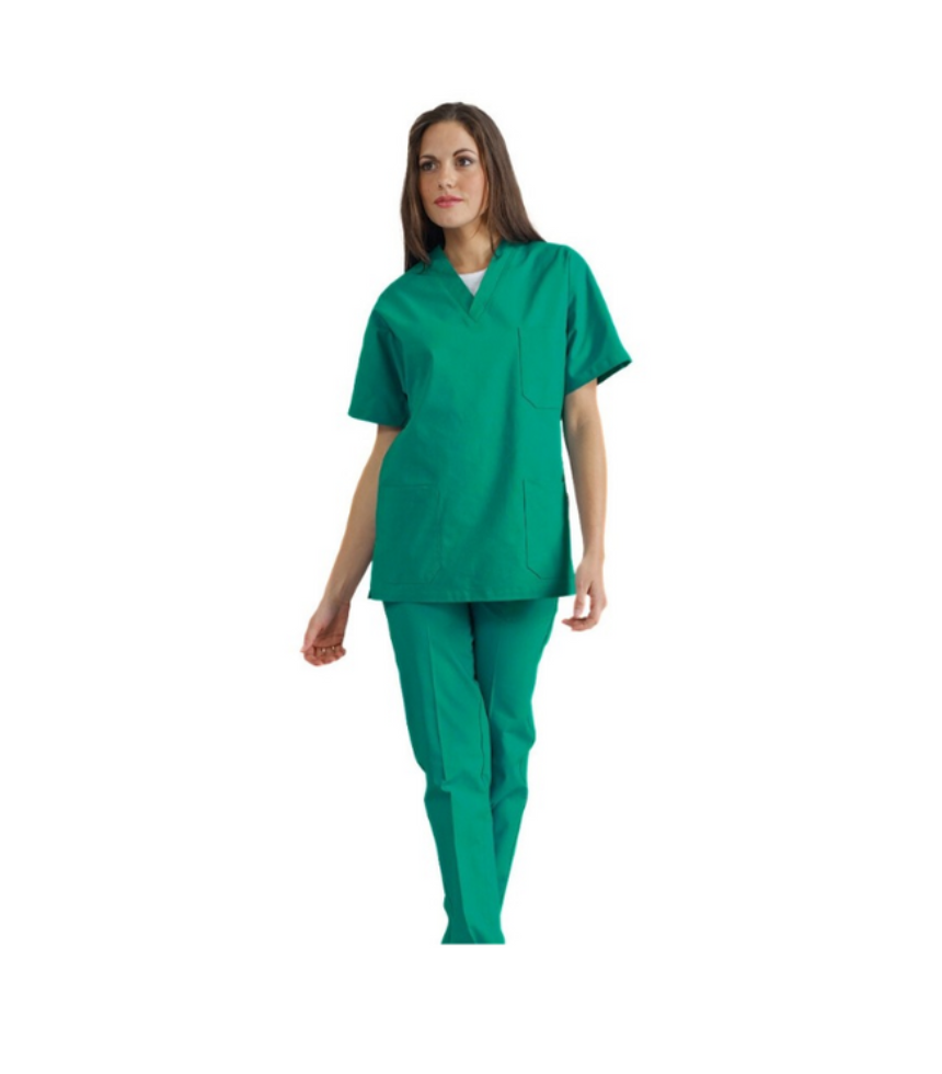 Completo Ospedaliero Unisex Verde Chirurgico
