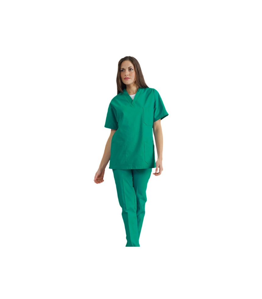 Completo Ospedaliero Unisex Verde