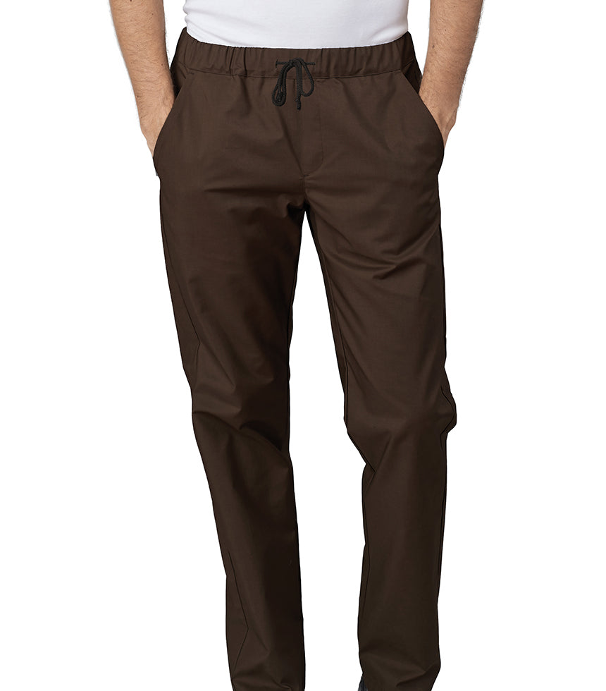 Pantalone Cuoco Nero leggero/elasticizzato Siggi
