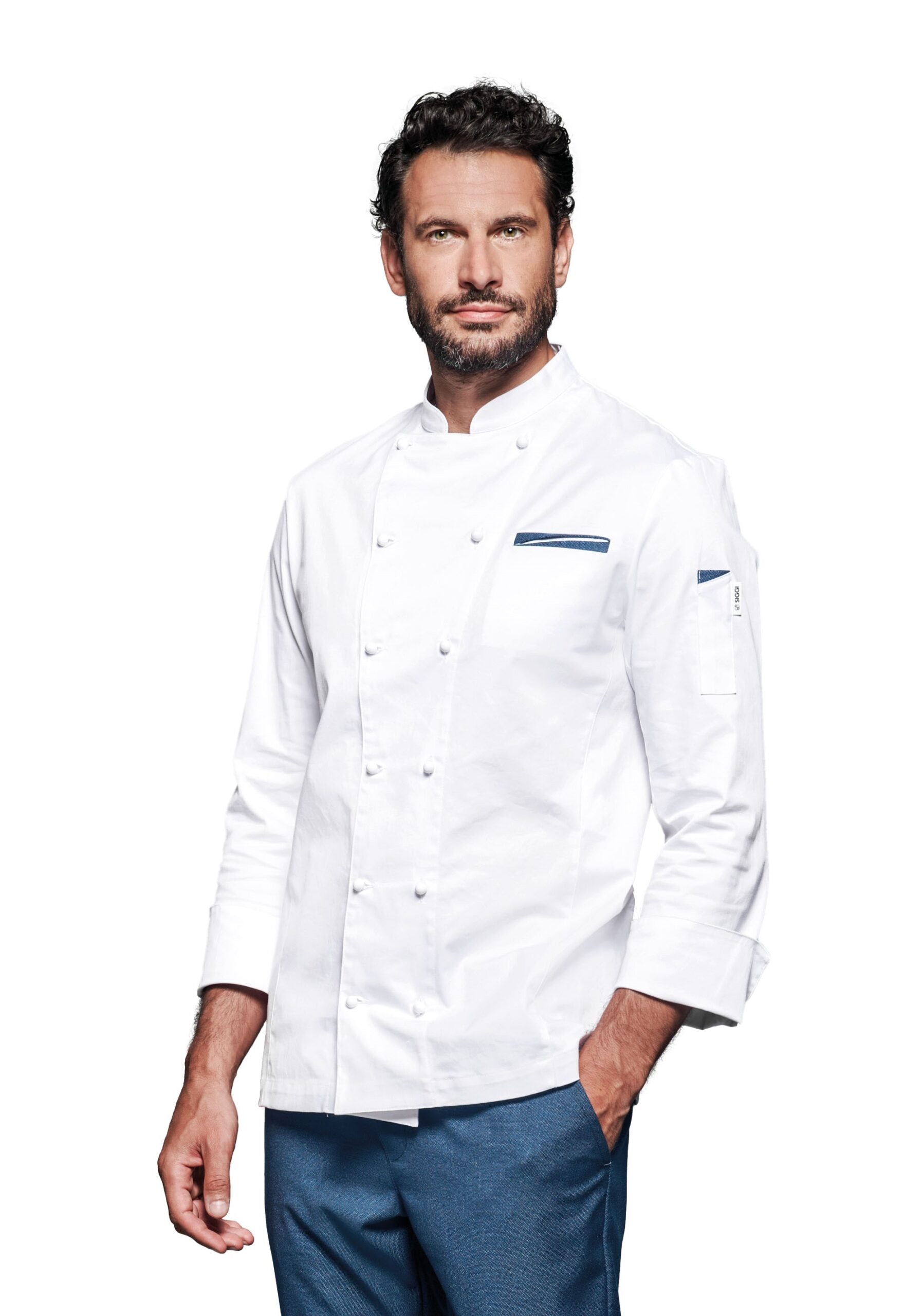 Giacca Cuoco Bianca Amleto Siggi (NOVITA')