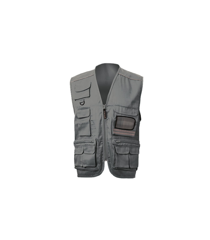 Gilet-estivo-sport-multitasche-grigio