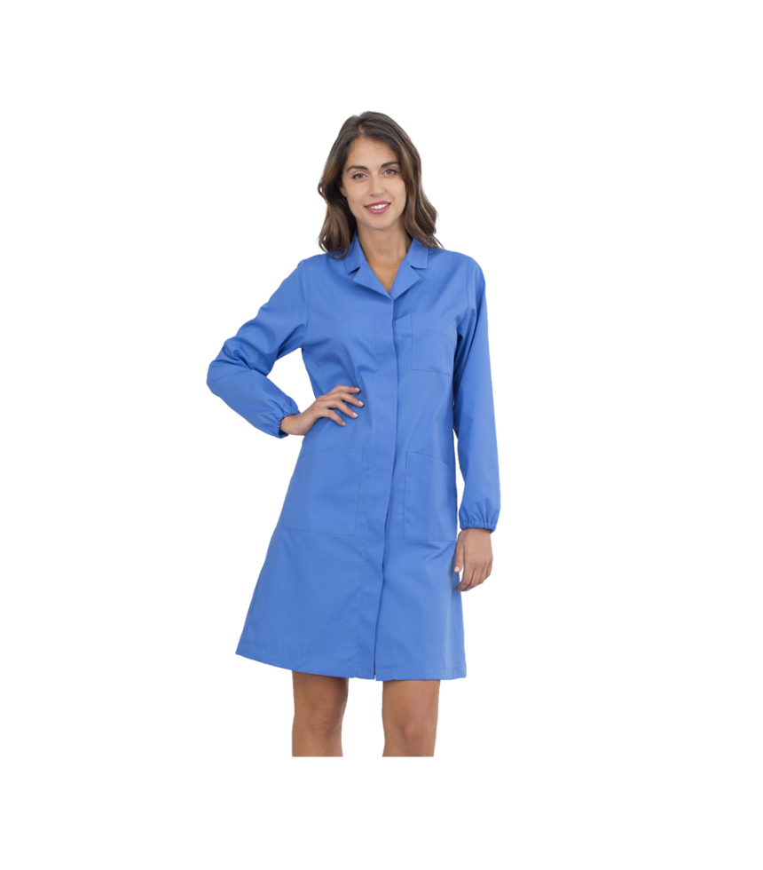 Camice donna Bluette chiaro manica lunga Roberta Siggi