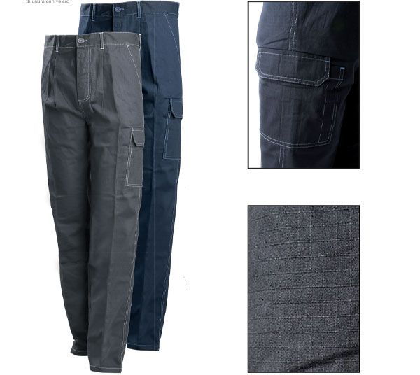 Pantalone cotone evolution Blue Tech